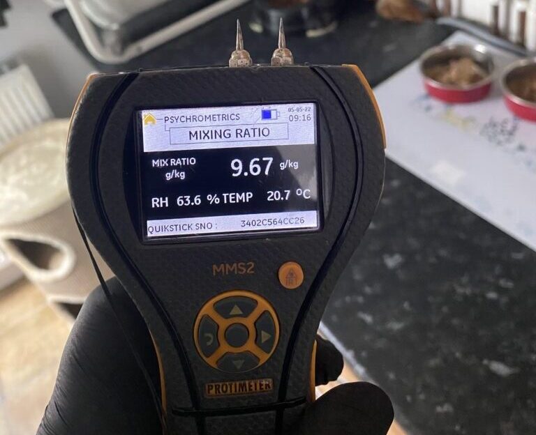 condensation survey on site