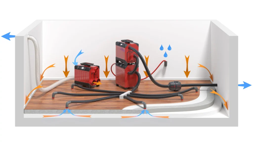 suction drying